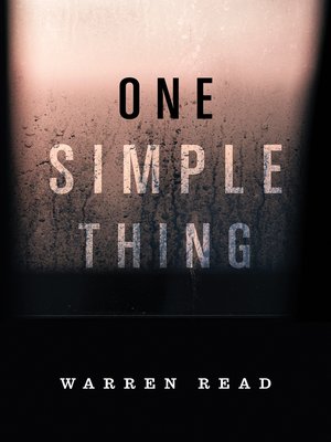 cover image of One Simple Thing